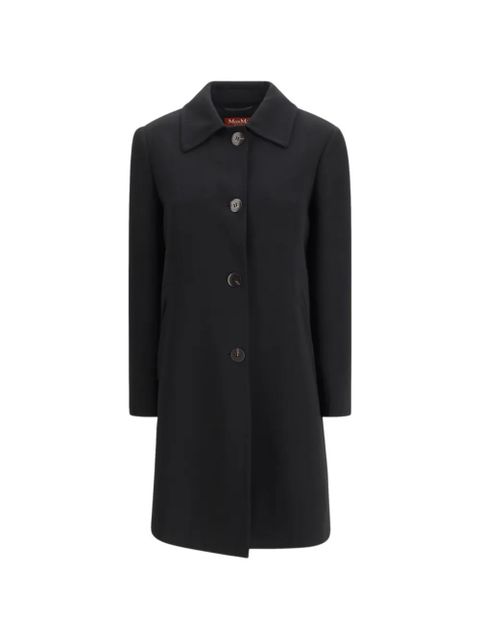 Max Mara Mstracconto single-breast coat - Black - zdjęcie produktu nr 1