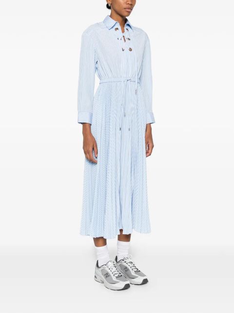 Maje pleatedmaxi dress - Blue