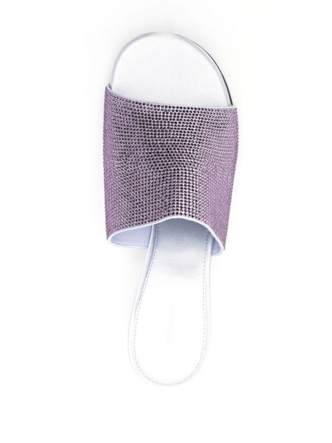 Givenchy G Cube embellished mules - Purple