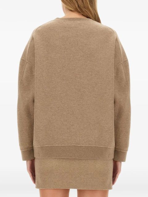 Max Mara Elvira crew-neck sweater - Neutrals
