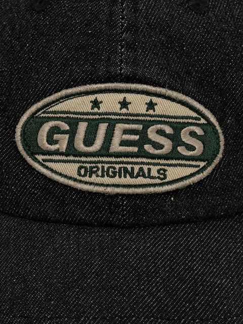 Guess Originals czapka z daszkiem jeansowa VINTAGE - zdjęcie produktu nr 1