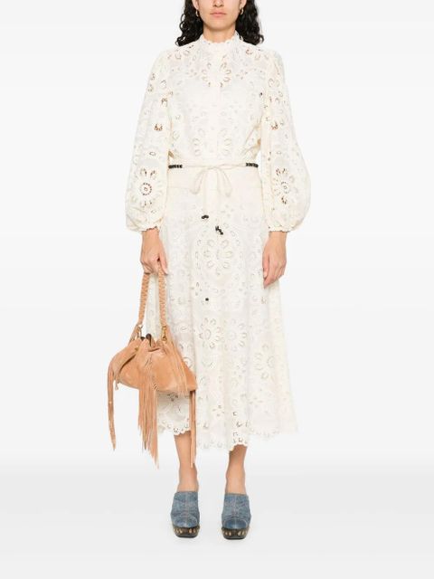 ZIMMERMANN floral-embroidered shirt - Neutrals - zdjęcie produktu nr 2