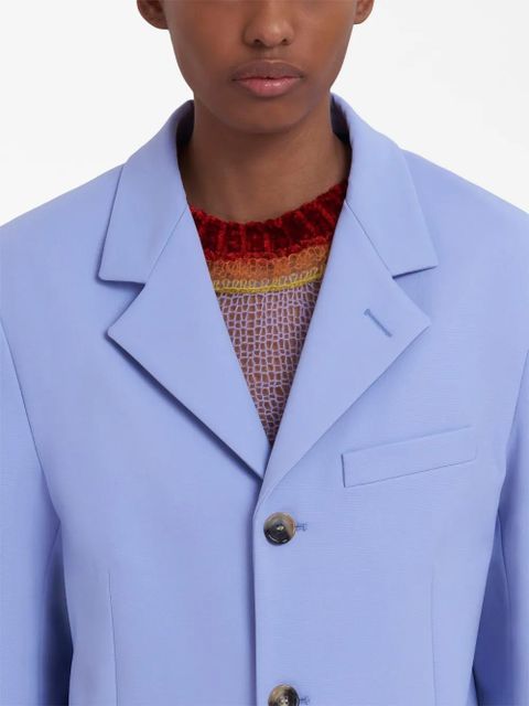 Marni Gima single-breasted blazer - Blue