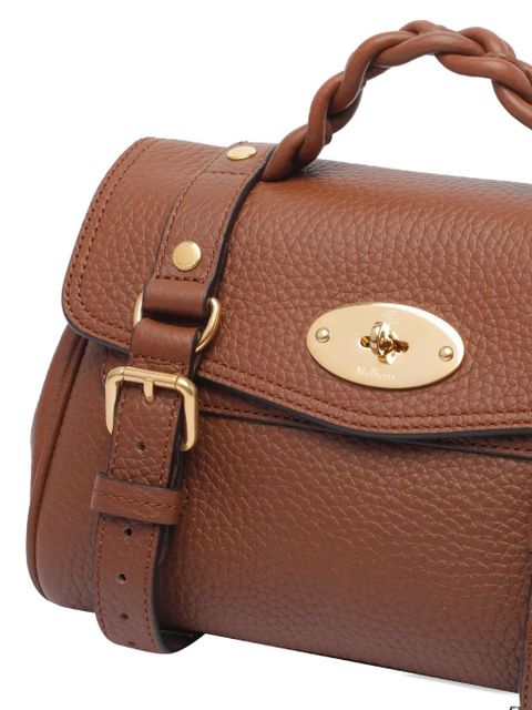 Mulberry leather shoulder bag - Brown