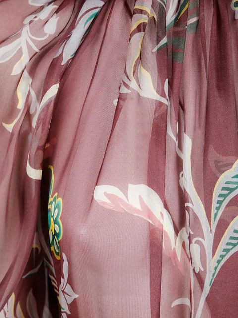 ETRO floral-print silk top - Purple - zdjęcie produktu nr 2