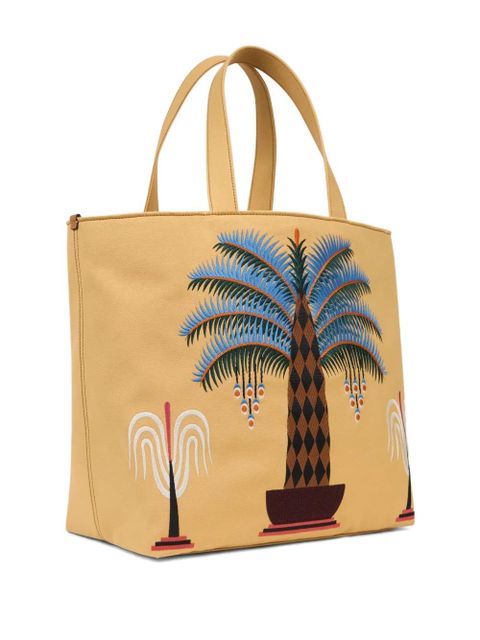 ETRO x Agostino Iacurci canvas tote bag - Yellow - zdjęcie produktu nr 2
