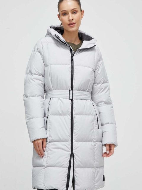 Jack Wolfskin kurtka puchowa Frozen Lake damska kolor szary zimowa 1206132 - zdjęcie produktu nr 2