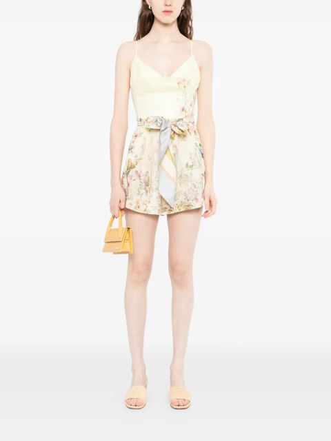 ZIMMERMANN Rebellion Fitted playsuit - Yellow - zdjęcie produktu nr 2