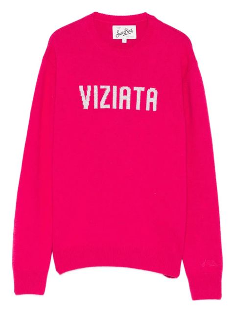 MC2 Saint Barth New Queen round-neck sweater - Pink - zdjęcie produktu nr 1