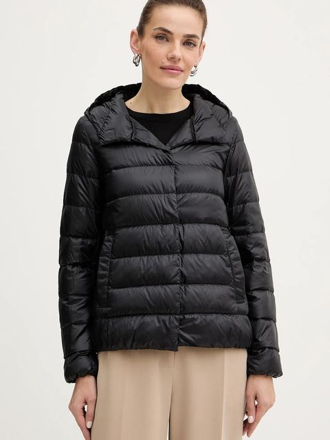 Liviana Conti kurtka puchowa kolor czarny przejściowa CNTW04 - zdjęcie produktu nr 1