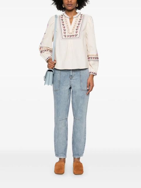 Ba&Sh Avalon jeans - Blue - zdjęcie produktu nr 2