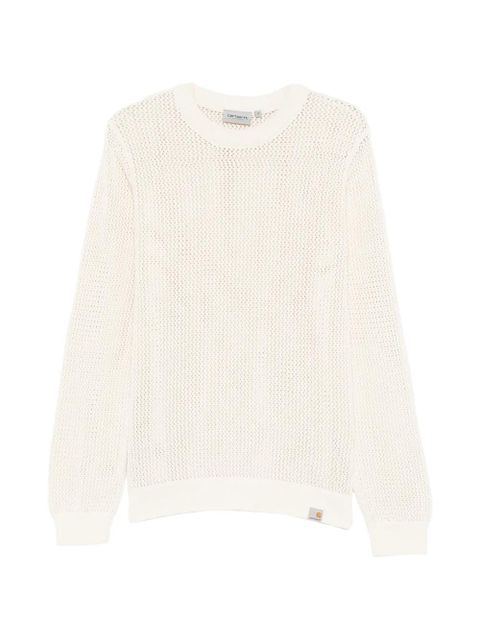 Carhartt WIP Stockton open-knit sweater - Neutrals - zdjęcie produktu nr 1