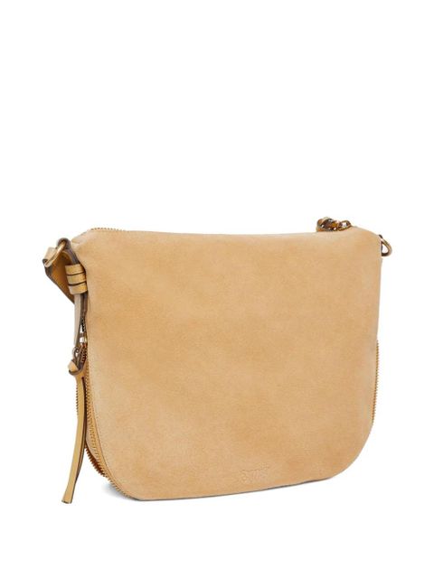 PINKO suede zip-fastening cross body bag - Brown - zdjęcie produktu nr 2