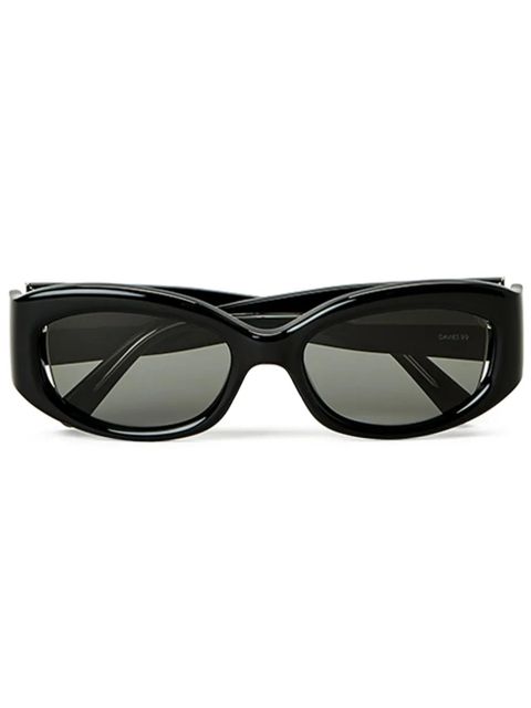 Christopher Esber Davies Beluga round-frame sunglasses - Black - zdjęcie produktu nr 1