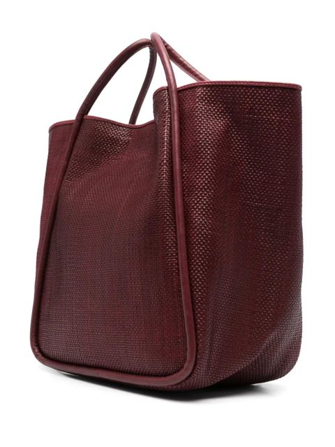 DRAGON DIFFUSION leather tote bag - Red