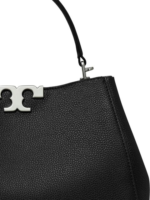 Tory Burch double-handle logo satchel - Black