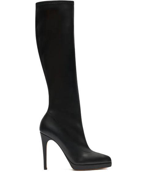 Casadei 100mm Michelle boots - Black - zdjęcie produktu nr 1