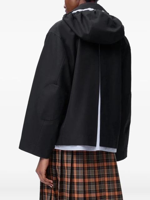LOEWE hooded zip parka - Black - zdjęcie produktu nr 2