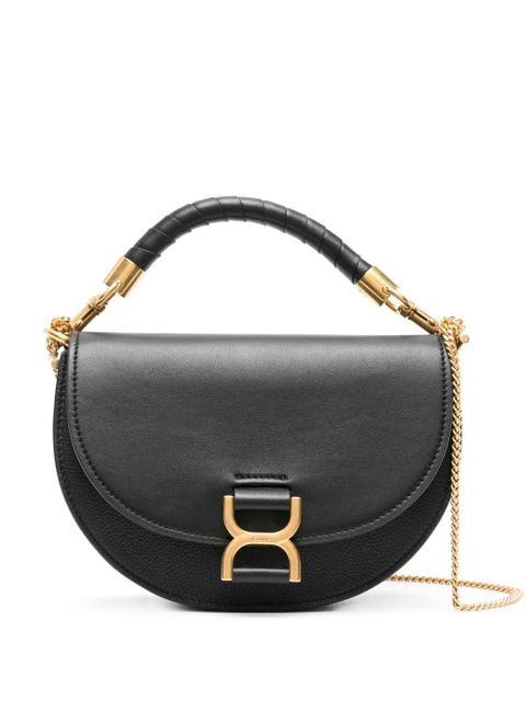 Chloé Marcie leather crossbody bag - Black
