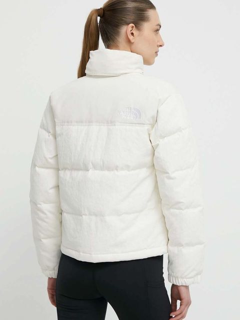 The North Face kurtka puchowa 92 RIPSTOP NUPTSE damska kolor biały zimowa NF0A870RQLI1