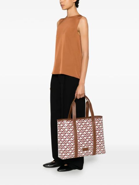 Max Mara monogram-pattern tote bag - White - zdjęcie produktu nr 2