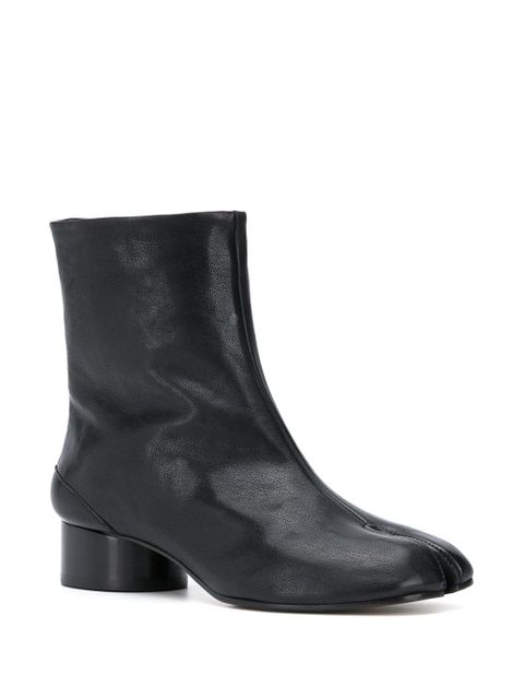 Maison Margiela Tabi 30mm leather ankle boots - Black - zdjęcie produktu nr 2