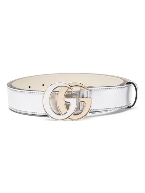 Gucci GG Marmont belt - Silver