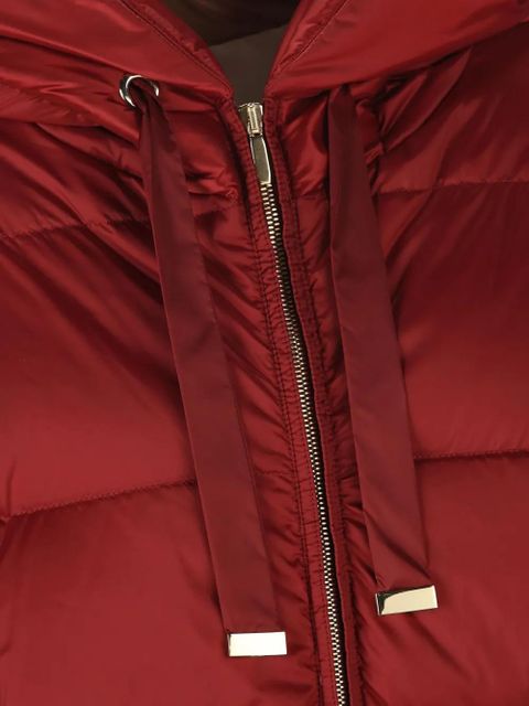 Max Mara FELICE hooded puffer coat - Red