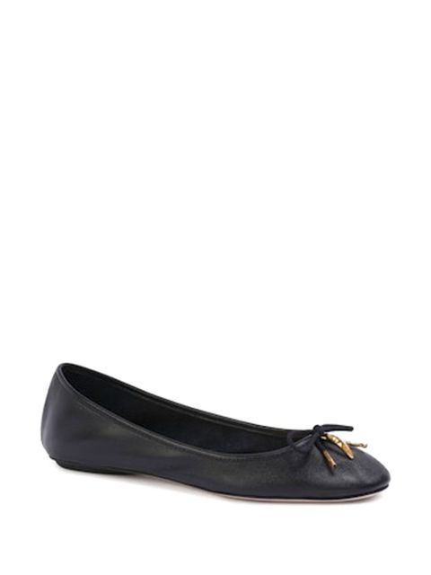 Chloé leather ballerina shoes - Black