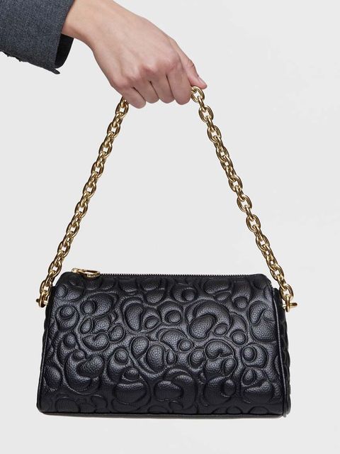 Tous torebka skórzana Greta kolor czarny 2002019651