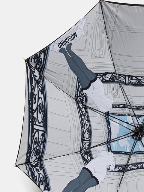 Moschino parasol kolor niebieski 9004 - zdjęcie produktu nr 2