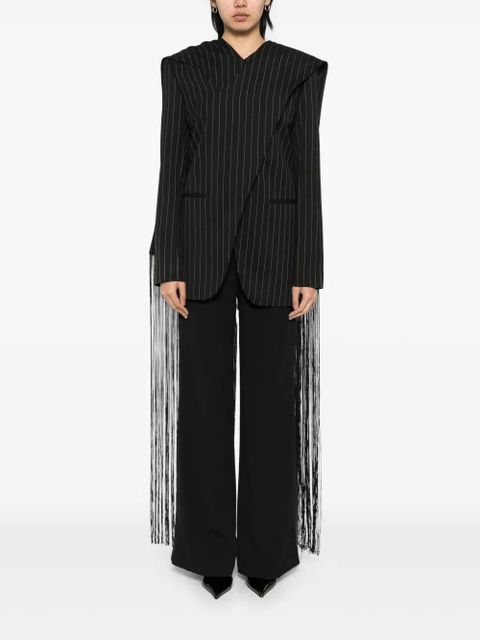Jean Paul Gaultier fringed blazer - Black - zdjęcie produktu nr 2