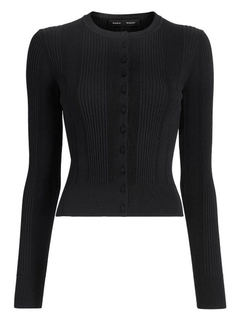 Proenza Schouler Currin cardigan - Black - zdjęcie produktu nr 1