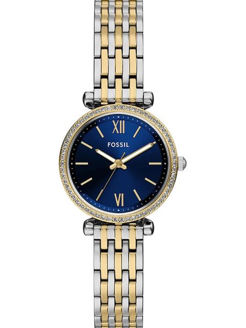 Fossil zegarek damski kolor srebrny ES5438 - zdjęcie produktu nr 1