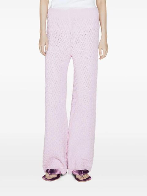 Isa Boulder Cableweave trousers - Pink - zdjęcie produktu nr 1