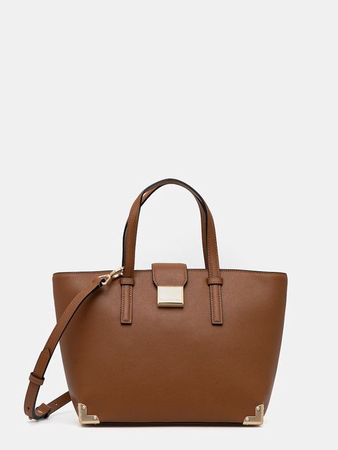 Karl Lagerfeld torebka K/TRUNK kolor brązowy B1W30256 - zdjęcie produktu nr 1