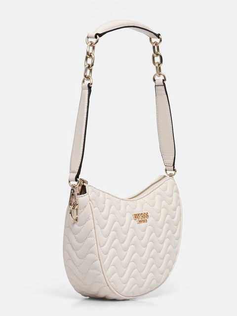 Guess torebka MELISANDRA kolor beżowy HWQG96 53180