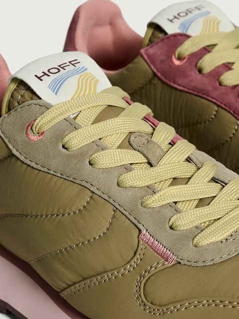 Hoff sneakersy TRACK & FIELD KHAKI kolor zielony 22517001