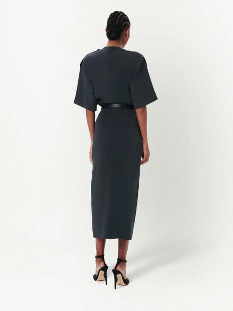 Victoria Beckham utility detail midi dress - Grey - zdjęcie produktu nr 2