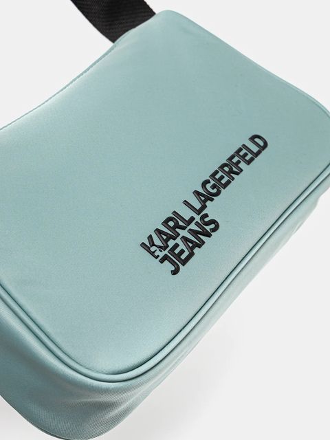 Karl Lagerfeld Jeans torebka kolor turkusowy A1W30235