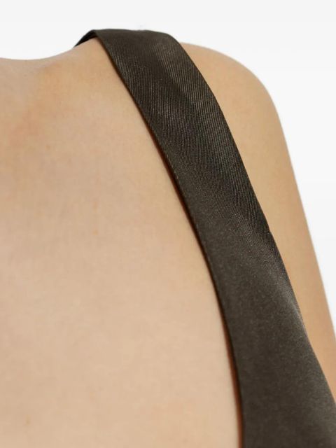 Róhe scoop-neck maxi dress - Green