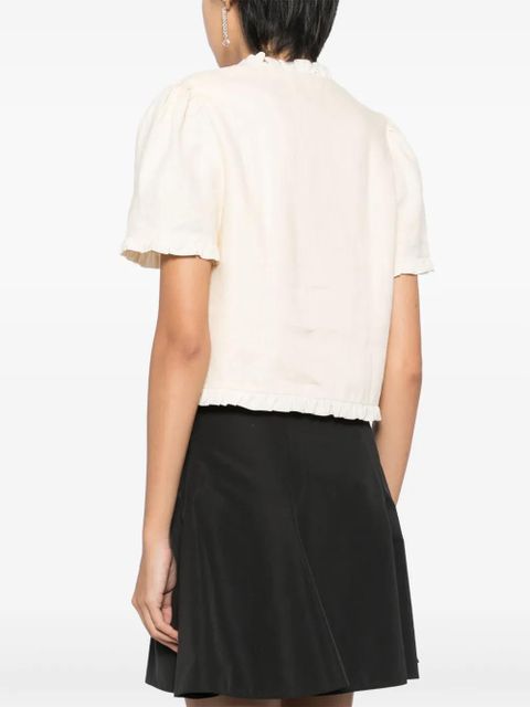 Reformation Bess top - Neutrals