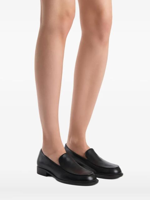 KHAITE Miles loafers - Black