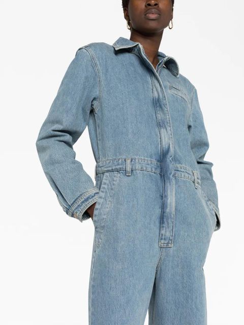 LouLou de Saison Panay denim jumpsuit - Black