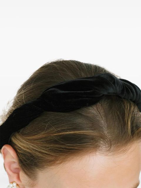 Jennifer Behr Paola headband - Black
