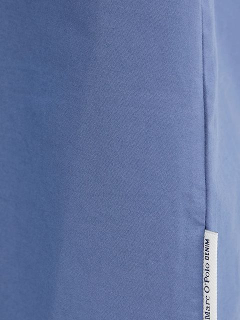 Marc O'Polo sukienka kolor niebieski midi rozkloszowana 5000006518