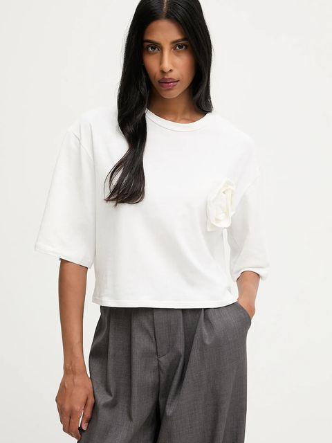 Answear.LAB bluzka damska kolor biały gładka - zdjęcie produktu nr 1