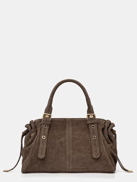 Answear.LAB torebka zamszowa