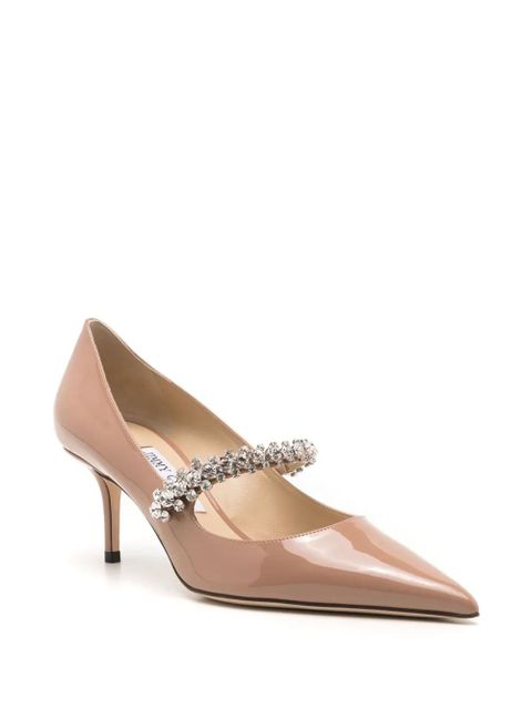 Jimmy Choo Bing 65mm leather pumps - Neutrals - zdjęcie produktu nr 2