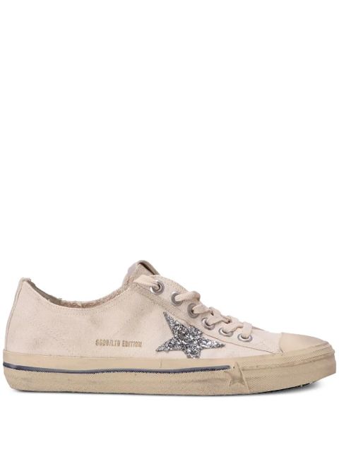 Golden Goose V-Star canvas sneakers - Neutrals - zdjęcie produktu nr 1